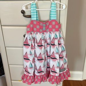 Eleanore Rose 5/6 sailboat dress